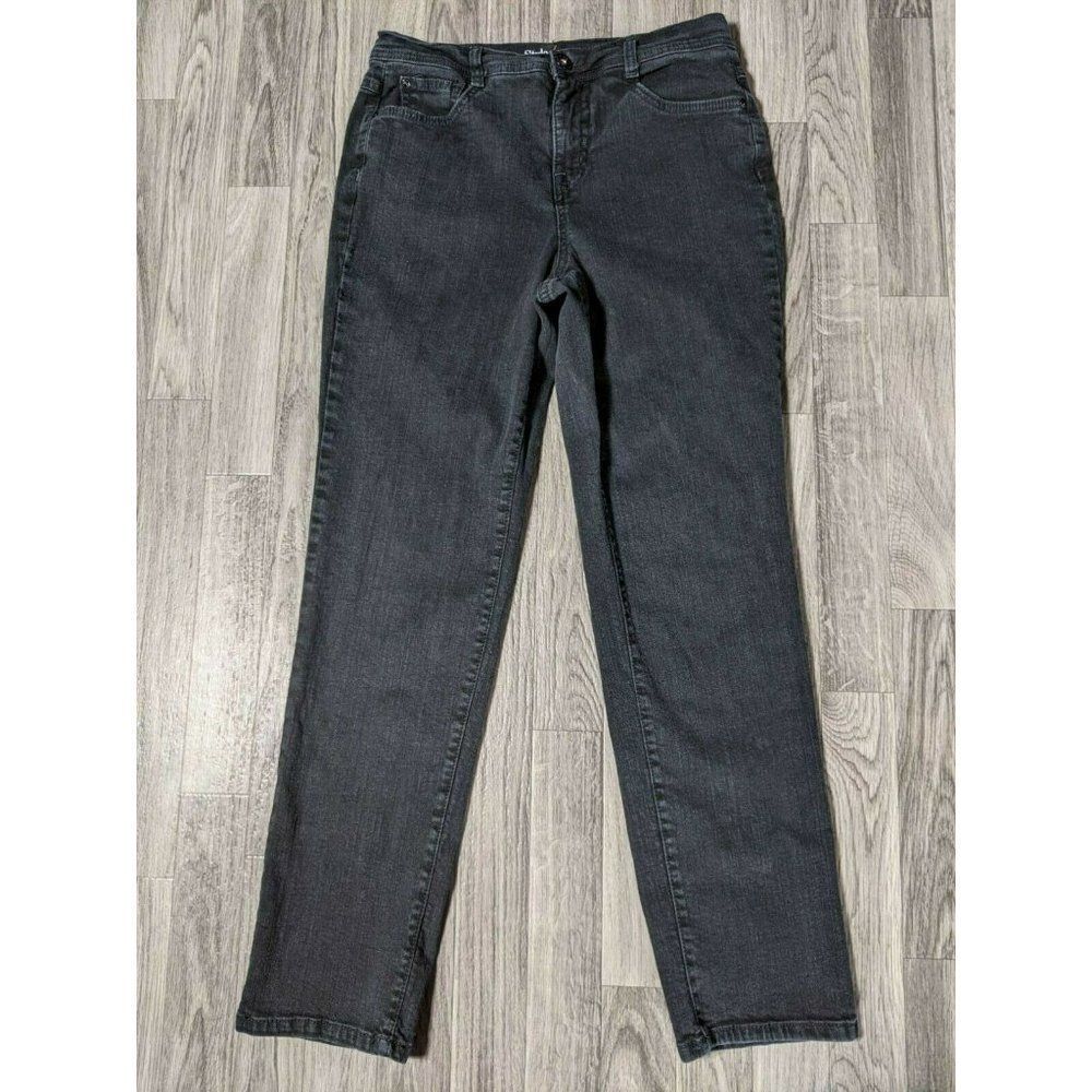 Style & Co Tummy Control Embroidered Jeans‎